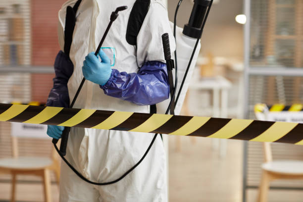Professional Blood Cleanup technician working in Crofton, MD